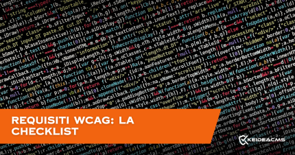 Requisiti WCAG per un sito aziendale: la checklist