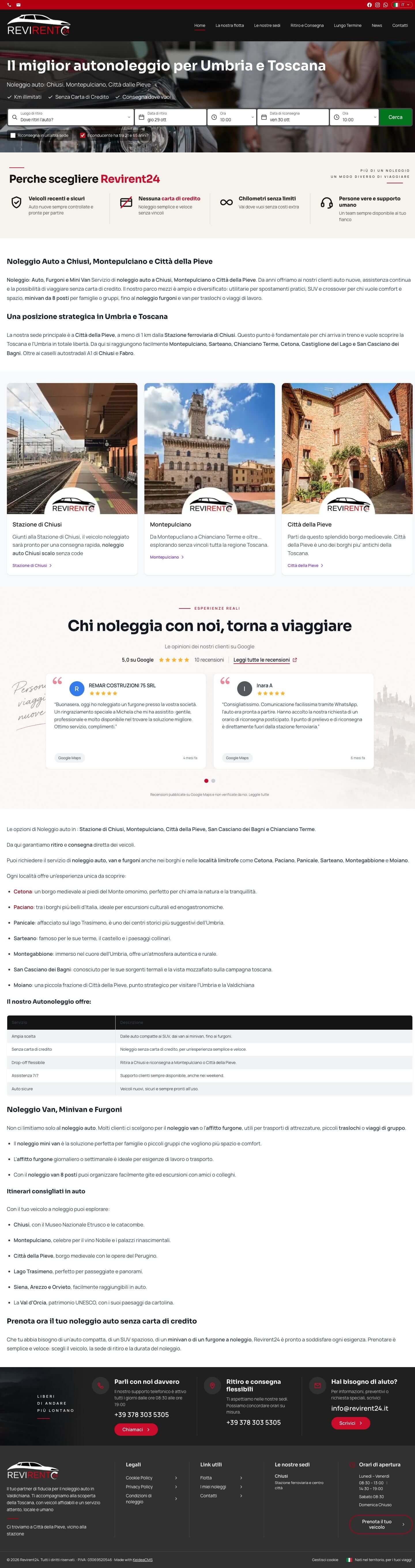 Il sito di Revirent24