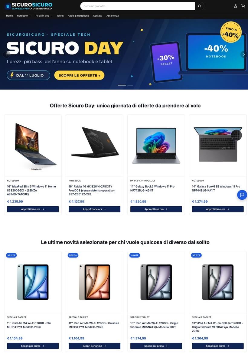 SicuroSicuro sul tablet