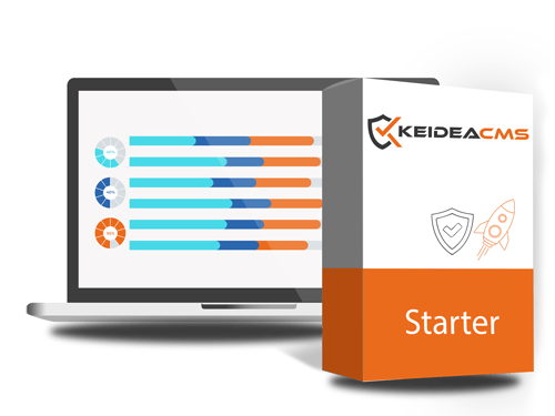 KeideaCMS Starter: sito aziendale gestito da 49€/mese