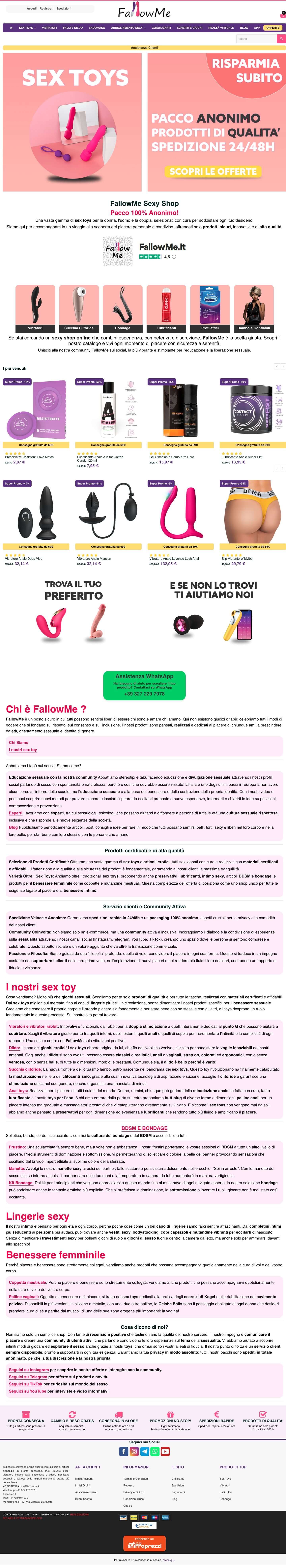 Il sito di FallowMe
