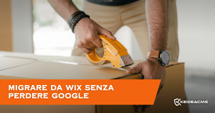 Come si migra da Wix senza perdere Google