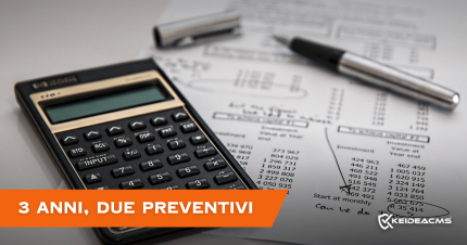 3 anni, due preventivi: perché il sito con il preventivo più basso all'inizio, ti costerà di più