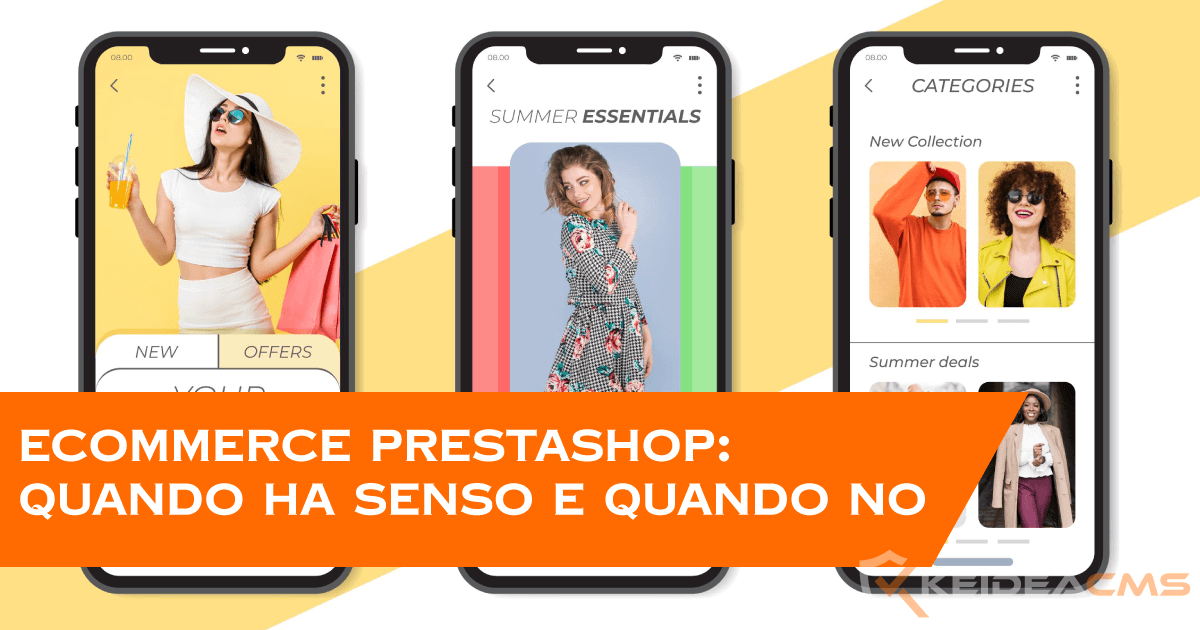 Realizzazione ecommerce PrestaShop: quando ha senso e quando no
