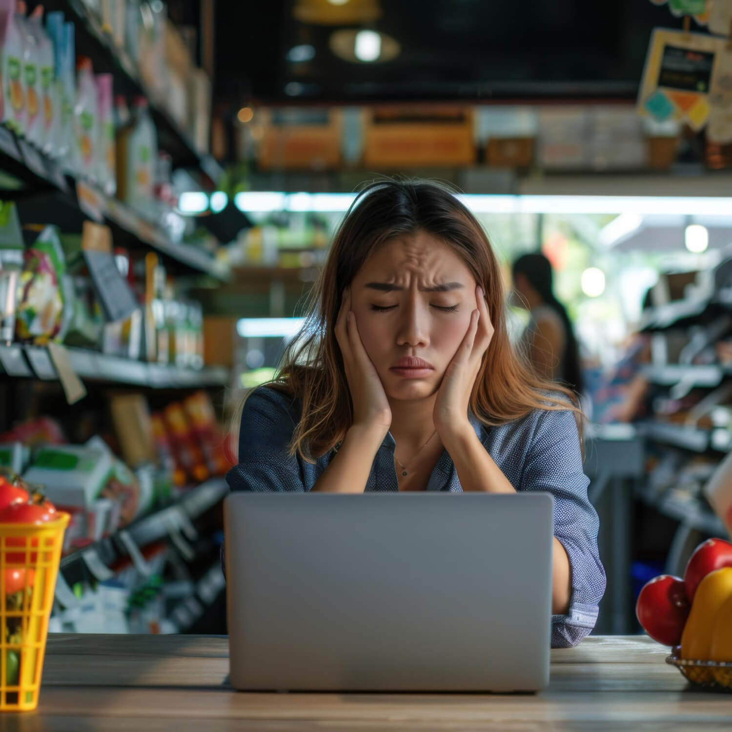 Preoccupazioni della vendita online E-commerce