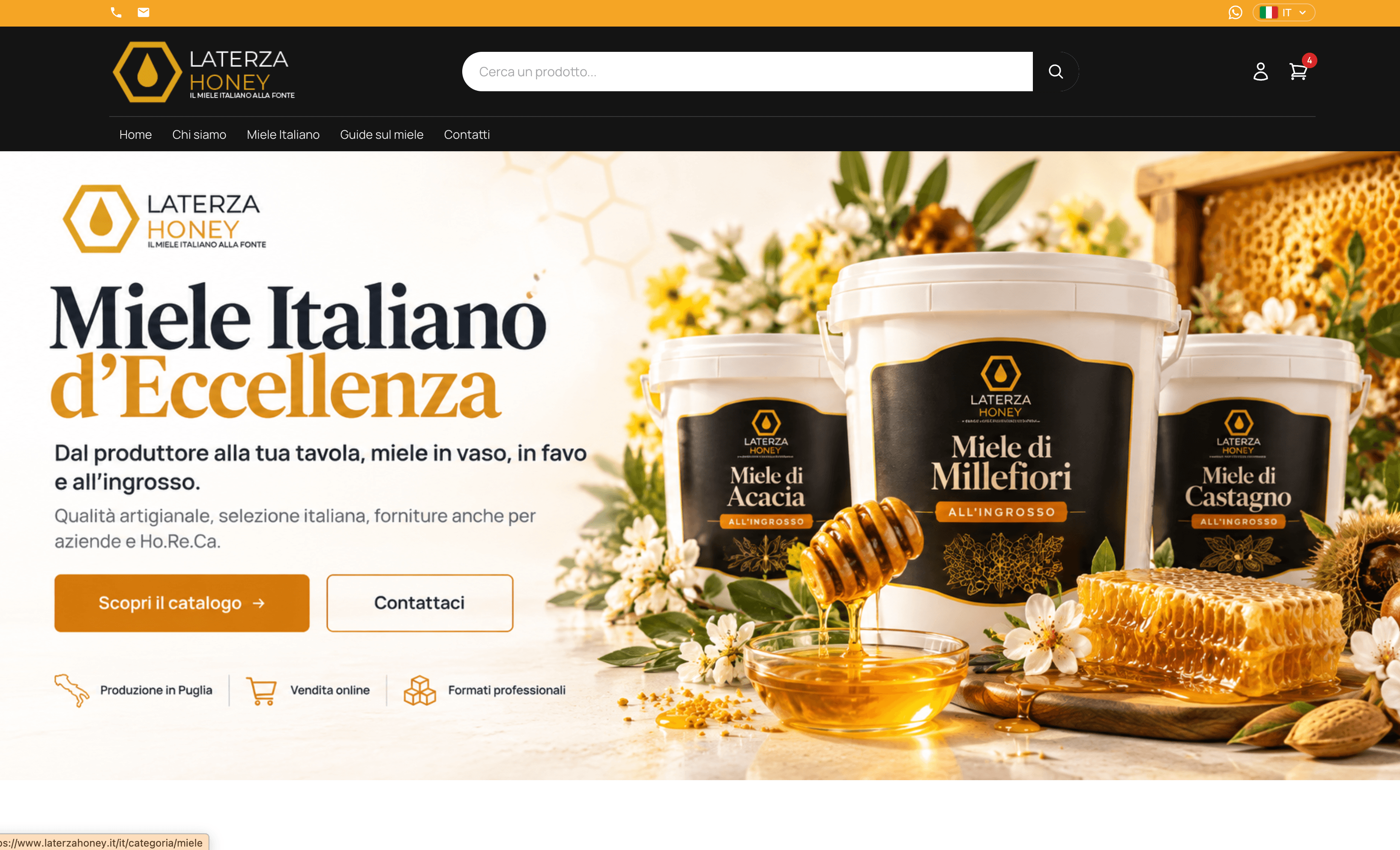 https://www.LaterzaHoney.it